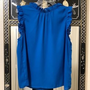 Women’s blue dressy tank top